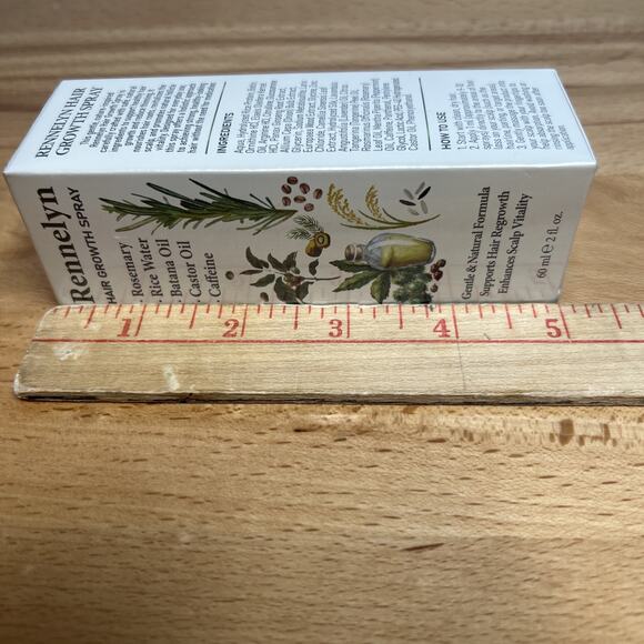 Rennelyn Hair Growth Oil Spray: Rosemary Castor Batana Oil Rice Water Caffeine - Picture 5 of 6